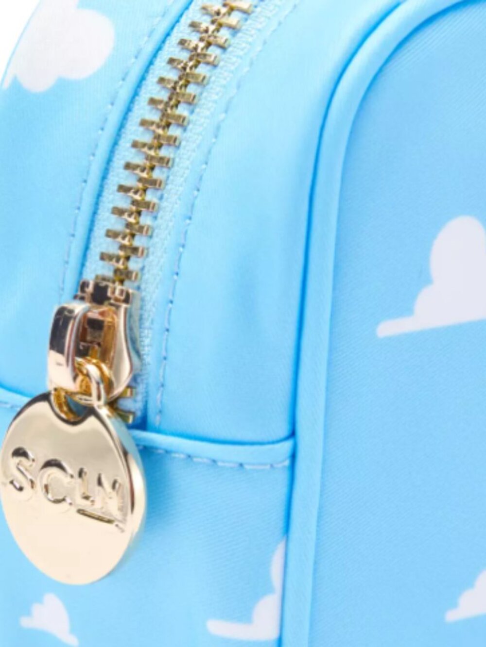 Disney Stoney Clover Lane Pixar Toy Story Pouch Travel Bag Makeup Blue White SCL - Picture 2 of 3